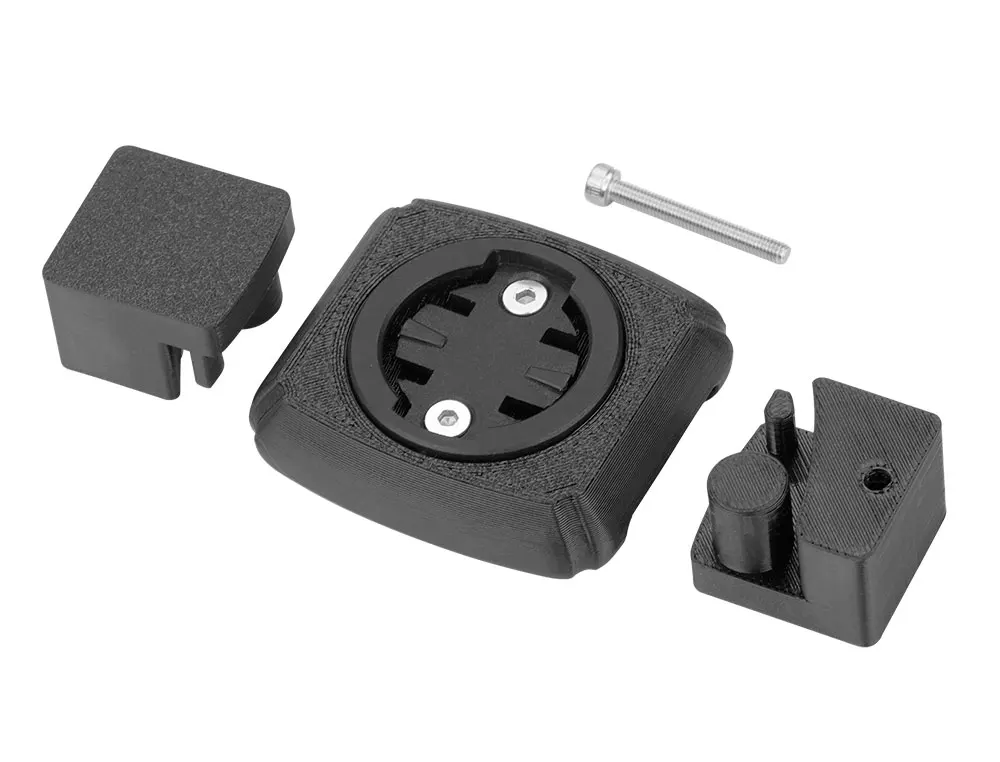 Deemount Fahrradcomputerhalterung für DAHON Faltrad-Headset, breite Klemme zur Installation für Garmin Wahoo IGPS mit 3-Gabel-Auswahl für GoPro. – Detail 18
