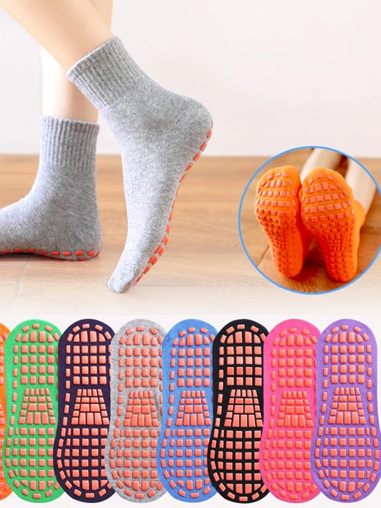 

Fall Mid-Calf Bedding Socks Anti-Slip Yoga Socks Early Education Floor Socks Children's Playground Socks Adult Yoga Socks