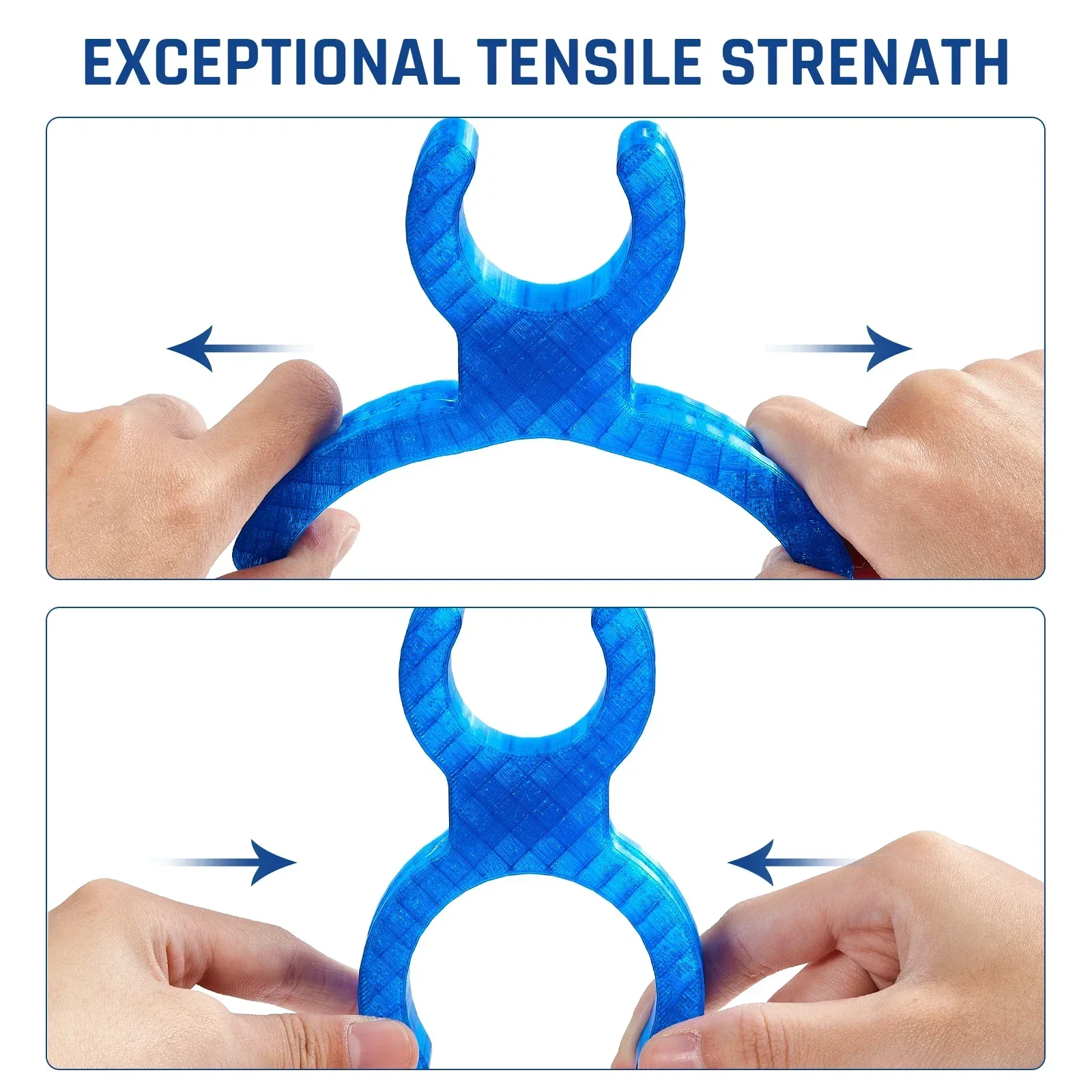 ERYONE 1 كجم TPU Hyper Speed 95A Premium Filament طباعة ثلاثية الأبعاد، أقصى سرعة الطباعة 300 مم/ثانية، متعدد الألوان متوفر، القطر: 1.75 مم، 1 كجم/بكرة