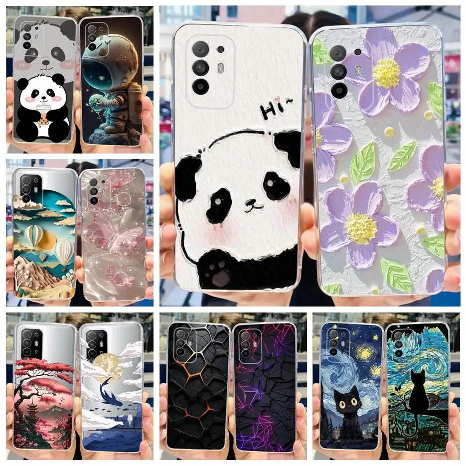Милый модный чехол с рисунком для Oppo F19 Pro Plus чехол CPH2213, мягкий силиконовый телефонный чехол для Oppo F19 Pro F 19 OppoF19 Pro + Чехлы