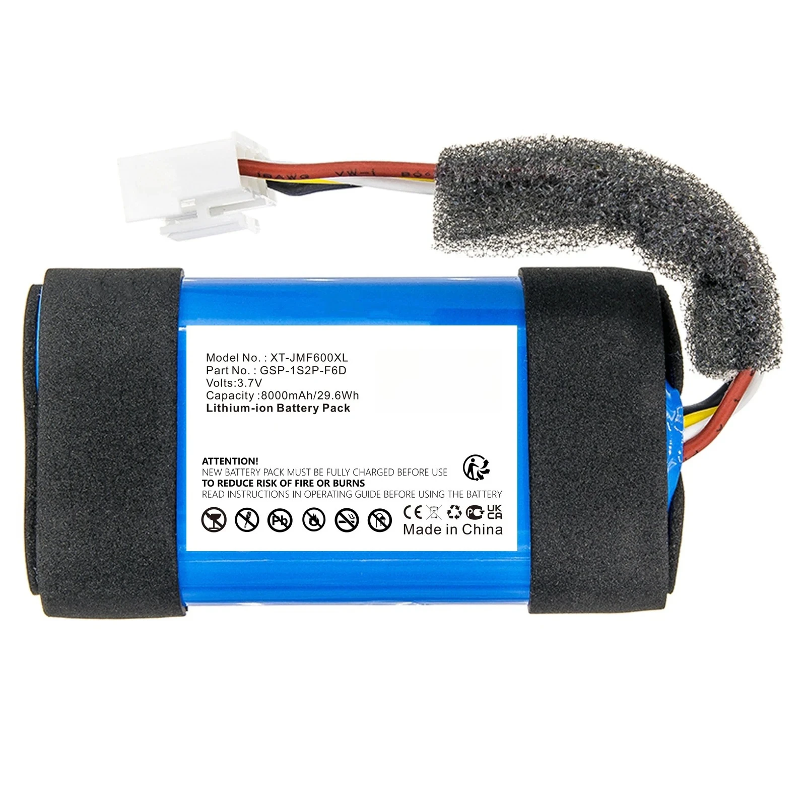 8000mAh Speaker Battery GSP-1S - Jbl Speaker Flip 6 评论和价格
