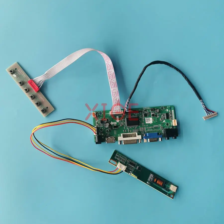 

For LTN121W1 LTN121AP02 LTN121AT02 CLAA121WA01 LCD Display Drive Board Kit DIY 1280x800 1-CCFL VGA+DVI+HDMI LVDS 20-Pin 1280*800