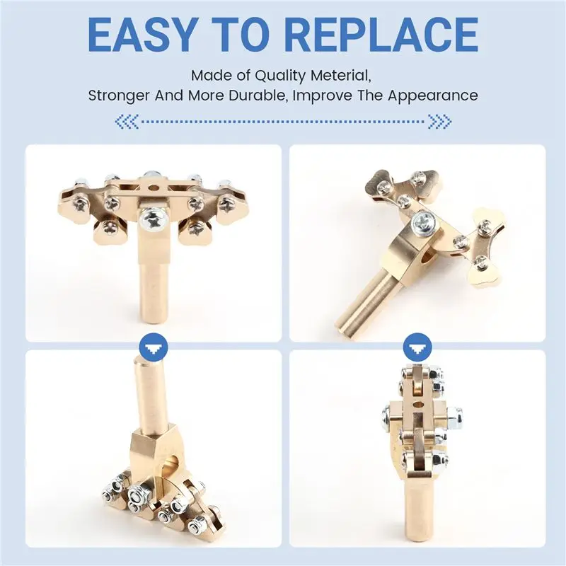 A99I-Guitar Fractal Fret Press Tool Guitar Fractal Pusher Guitar Thread Installation Tool