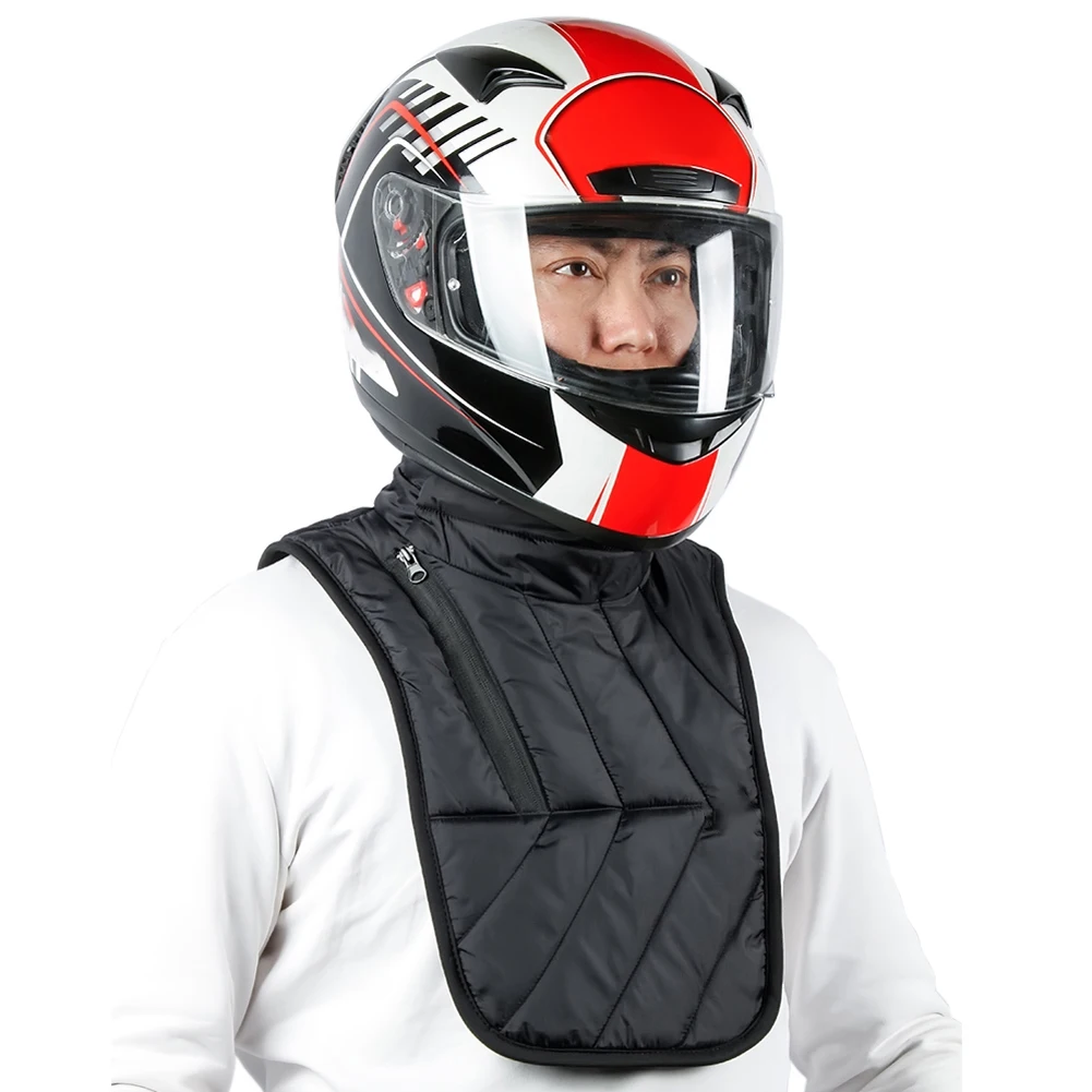 Capa de cuello de motocicleta para hombres y mujeres, bufanda cálida a prueba de viento, cubierta de cuello de ciclismo Universal, Invierno