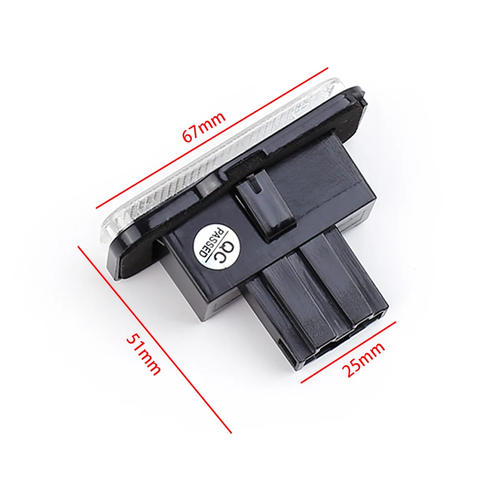 

Suitable for E-Class C-Class W203 (5D) W211 W219 R171 2PCS for Mercedes-Benz - LED License Plate Light