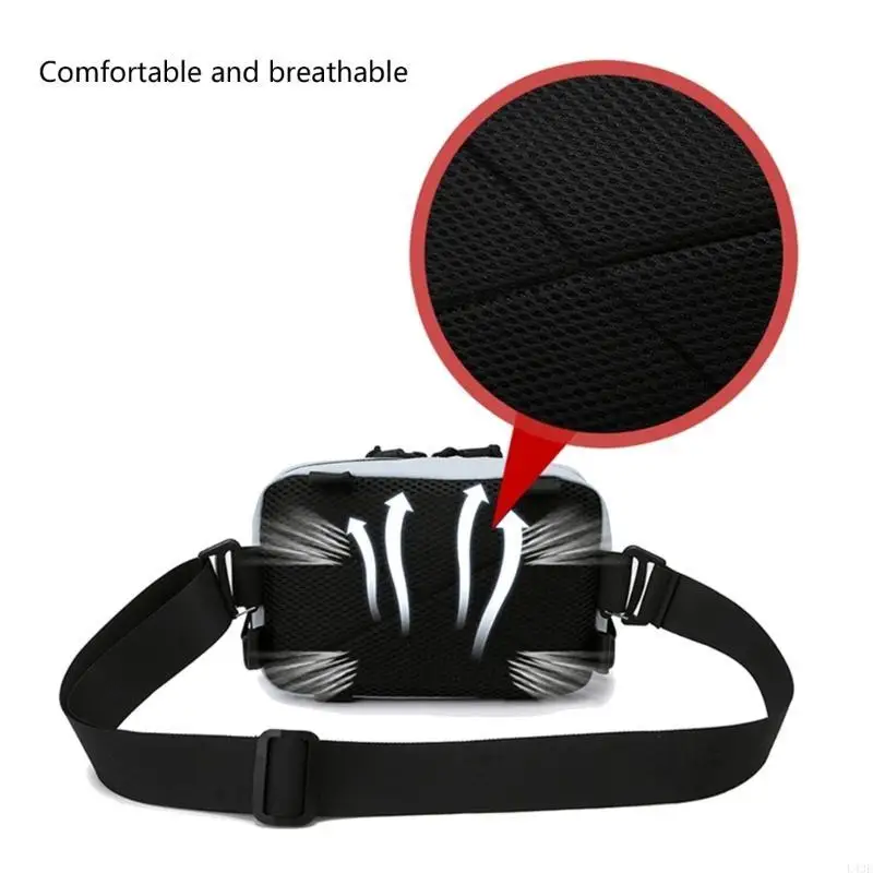 Adjustable Tactically Fishing Vest Outdoor Fishing Vest Tackle Bag Light Weight Chest Pack Fishing Tackle Backpack