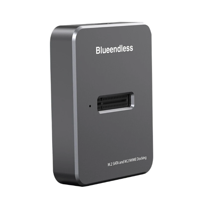 Blueendless pour M.2 SSD Base disque dur Type C Usb Msata 2242/2260/2280 boîtier disque dur en aluminium Hdd externe