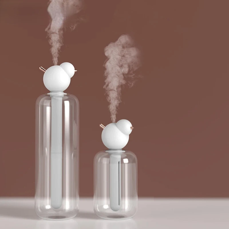 แบบพกพา USB AIR Humidifier LED Silent Diffuser เครื่องฟอกอากาศ Aroma Diffuser Mist Maker สําหรับโฮมออฟฟิศความชื้นที่ถอดออกได้