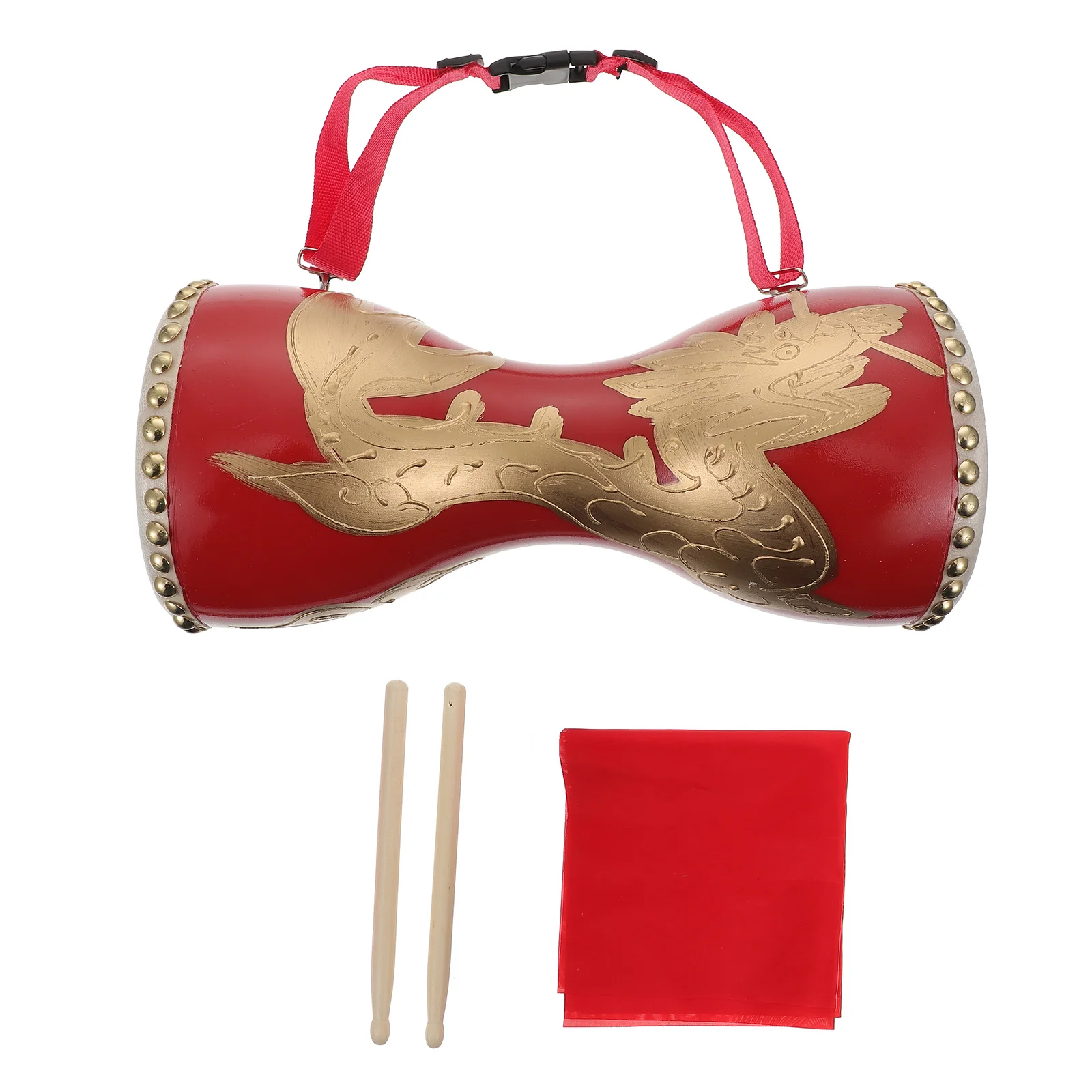 

Adult Cowhide Drum Chinese Percussion Instruments for Adults Traditional Hand Classical Musical Element