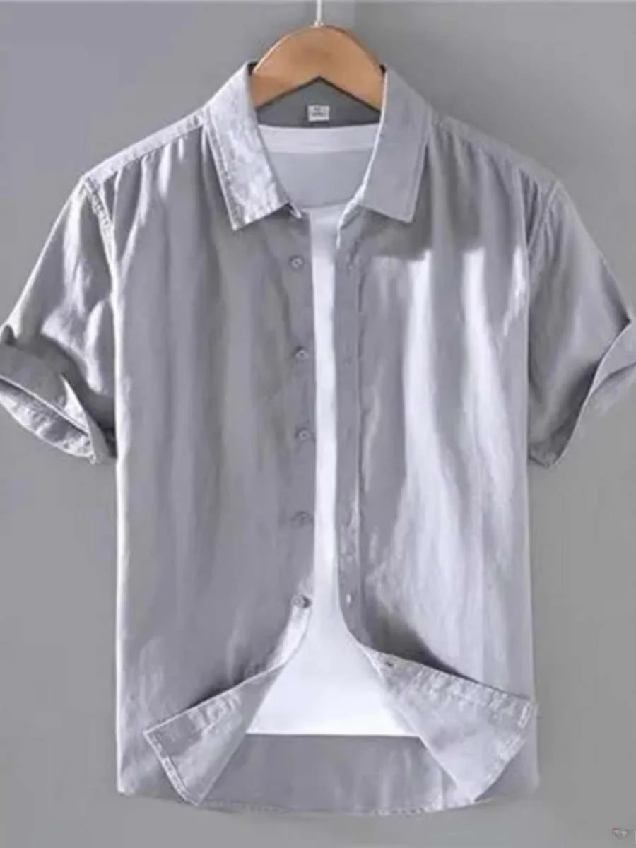 

Легкий летний повседневный хлопково-льняной жилет свободного кроя для мужчин, чисто белый, для бизнеса и отдыха