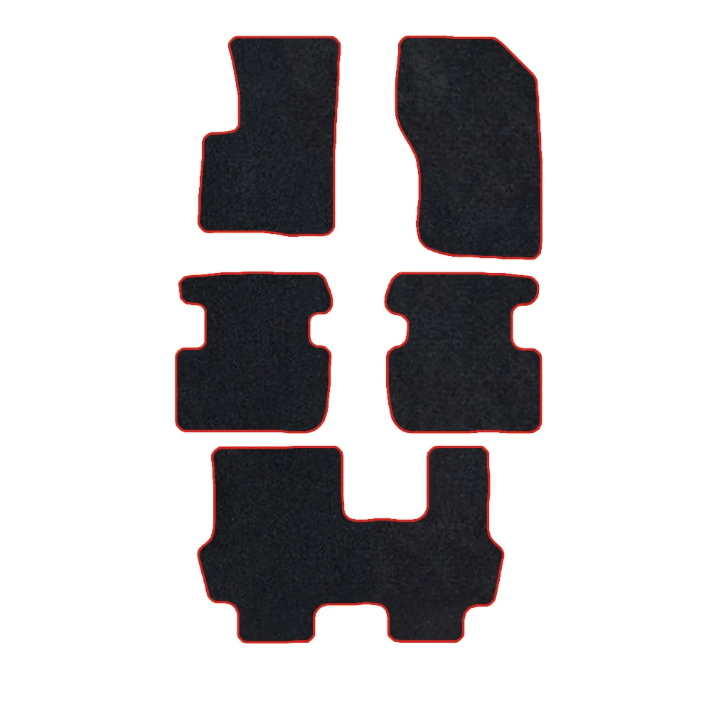 

Car Mats With Buttons Waterproof Non-Slip For Mitsubishi Outlander 2016-2018 7Seat GF GG ZJ ZK ZL Car-Specific Mats Floor Mats