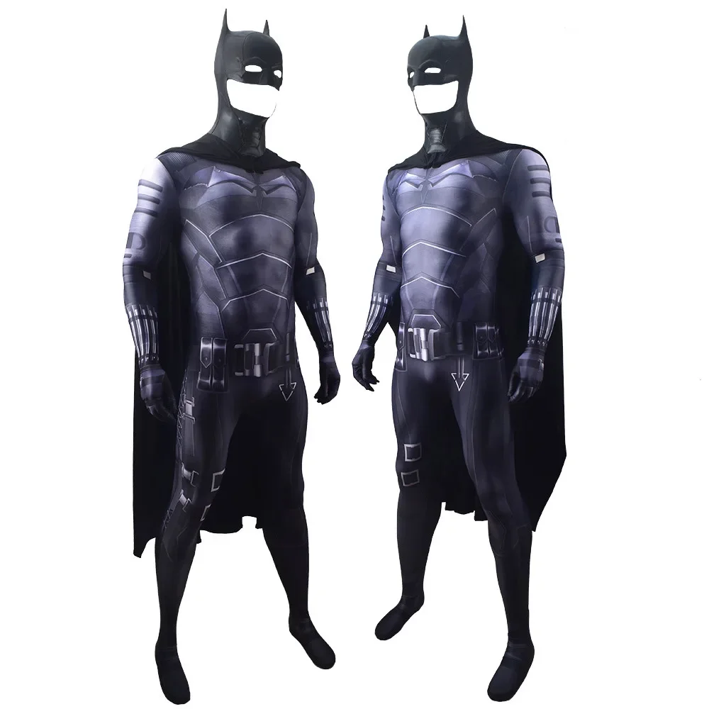 Superhero Bat Cosplay Man Costume Bat 3D Printed Spandex Halloween disfraces para Bodysuit Zentai Outfits Cosplay Costume Adult