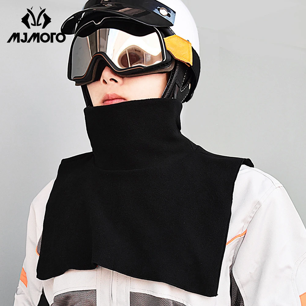 Winter Warm Motorcycle Riding Neck Gaiter Scarf Windproof Motocross Neck Scarf 3-M Reflective Ski Motorbike Face Mask Balaclava