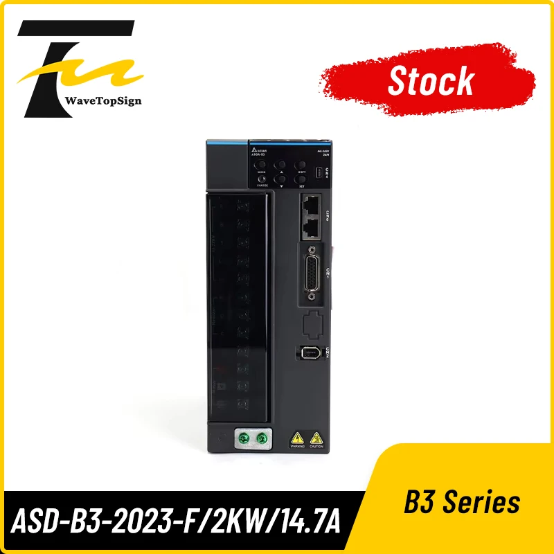 Delta Servo Motor Driver 2kW B3 Series ASD-B3-2023-F AC 100-230V  Use For Automated Industry