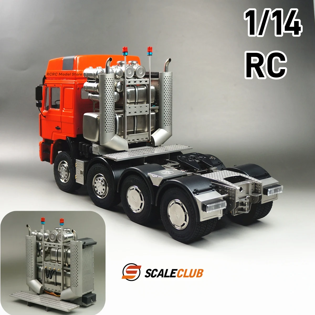 

1/14 RC Truck MAN F2000 Equipment Rack For Tamiya 1/14 RC Tractor Truck MAN F2000 Parts DIY Accessories SCALECLUB SBJ-F2000-1