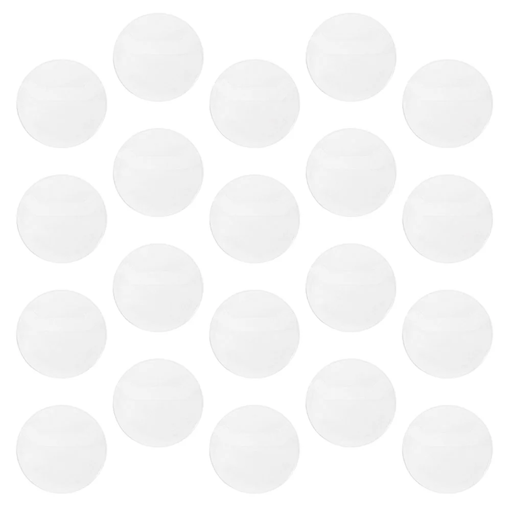 20 Uds funda protectora fundas para insignias fundas pequeñas práctico Protector portátil botón de protección de monedas de Pvc