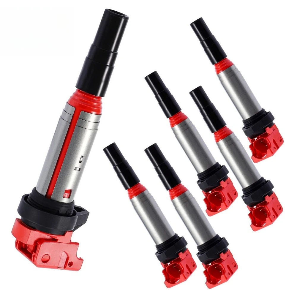 

6X 0221504800 12138657273 12137594596 12138616153 UF667 for BMW R、N Series N20 B20B N52B30A Ignition Coil, Boutique Accessories