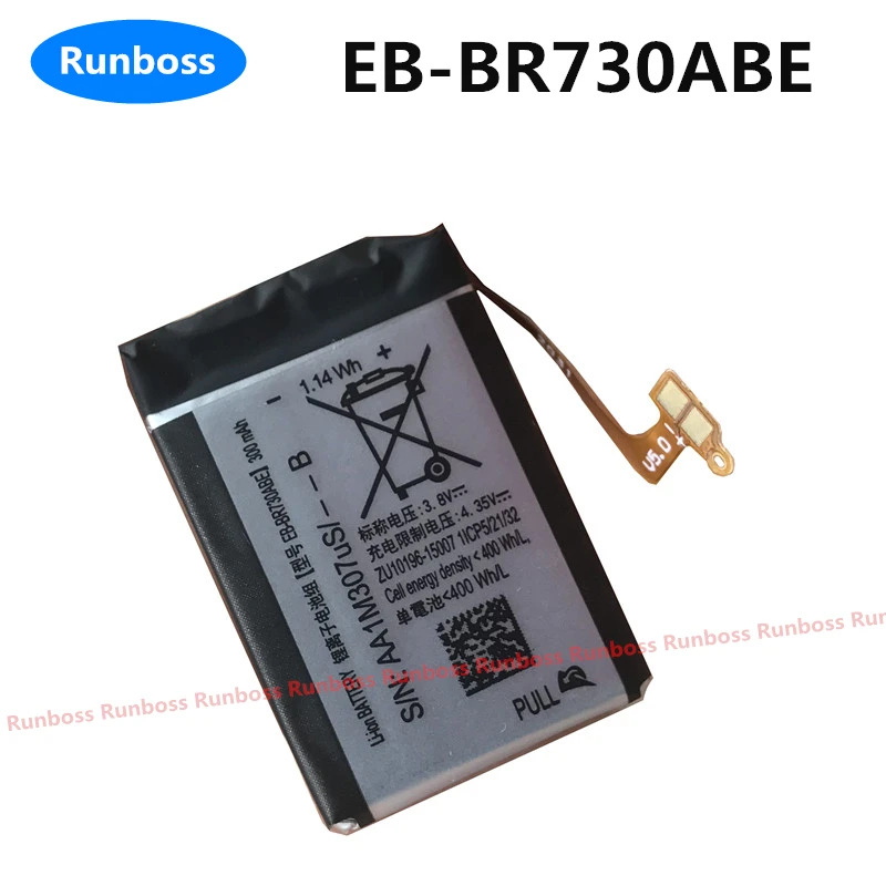 EB-BR730ABE 300mAh New Watch Battery For Samsung Gear Sport SM-R600 S2 3G R730 SM-R730A R730V SM-R730S SM-R730T SM-R735T