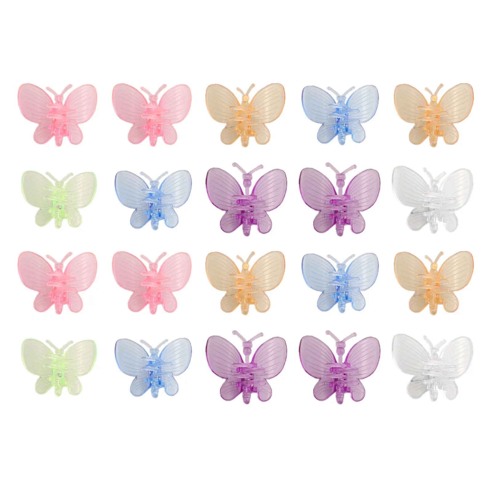 None Support Clips Garden Tomato Vine Vegetables Garden Plastic Random Color 10 Pcs 20 Pcs 3.5cmx3.3cm 4cmx3cm
