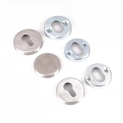 304 Stainless Steel Split Lock Cover Interior Door Lock Cylinder Accessories Decorative Cover Replacement Furniture Hardware