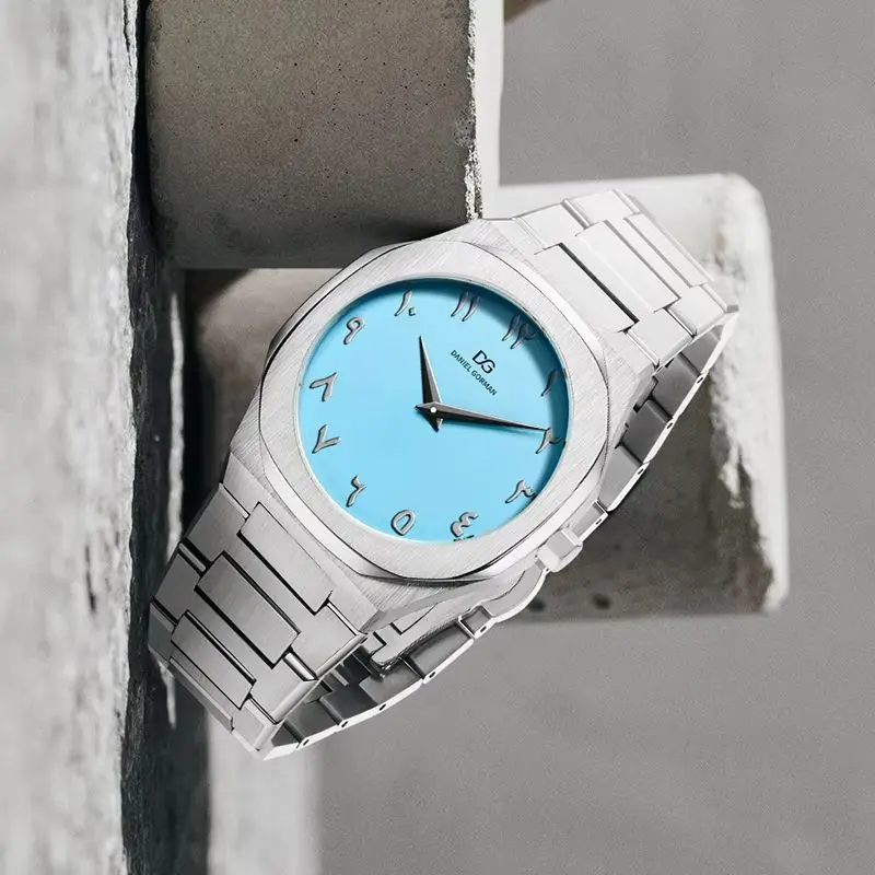 9091 Summer Colorful Quartz Movement Waterproof Stainless Steel Material Thin Case Watches Wrist Wear Wholesale Wristwatches