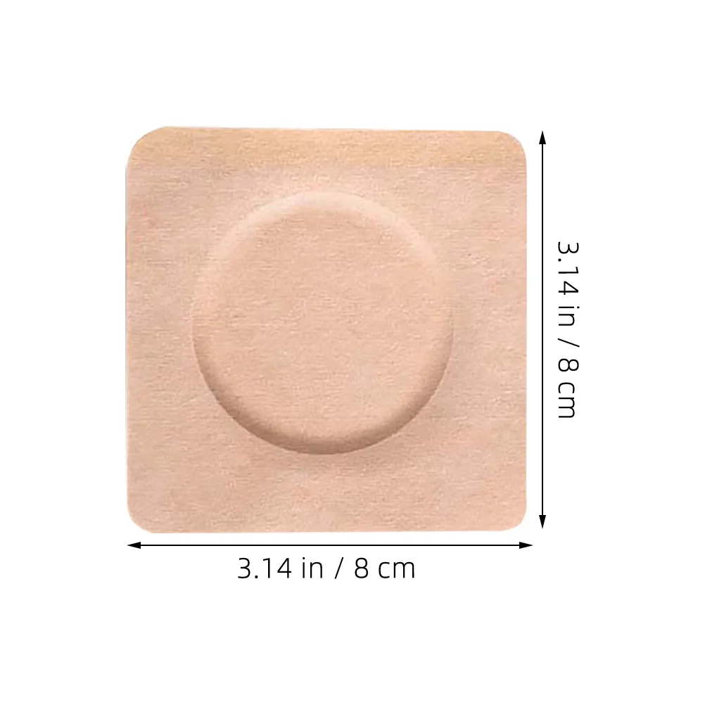 100 pcs Plaster Fixed Patches Blank Acupoint Stickers Plaster Supply Plaster Fixing Patch Chinese Tiger Patch