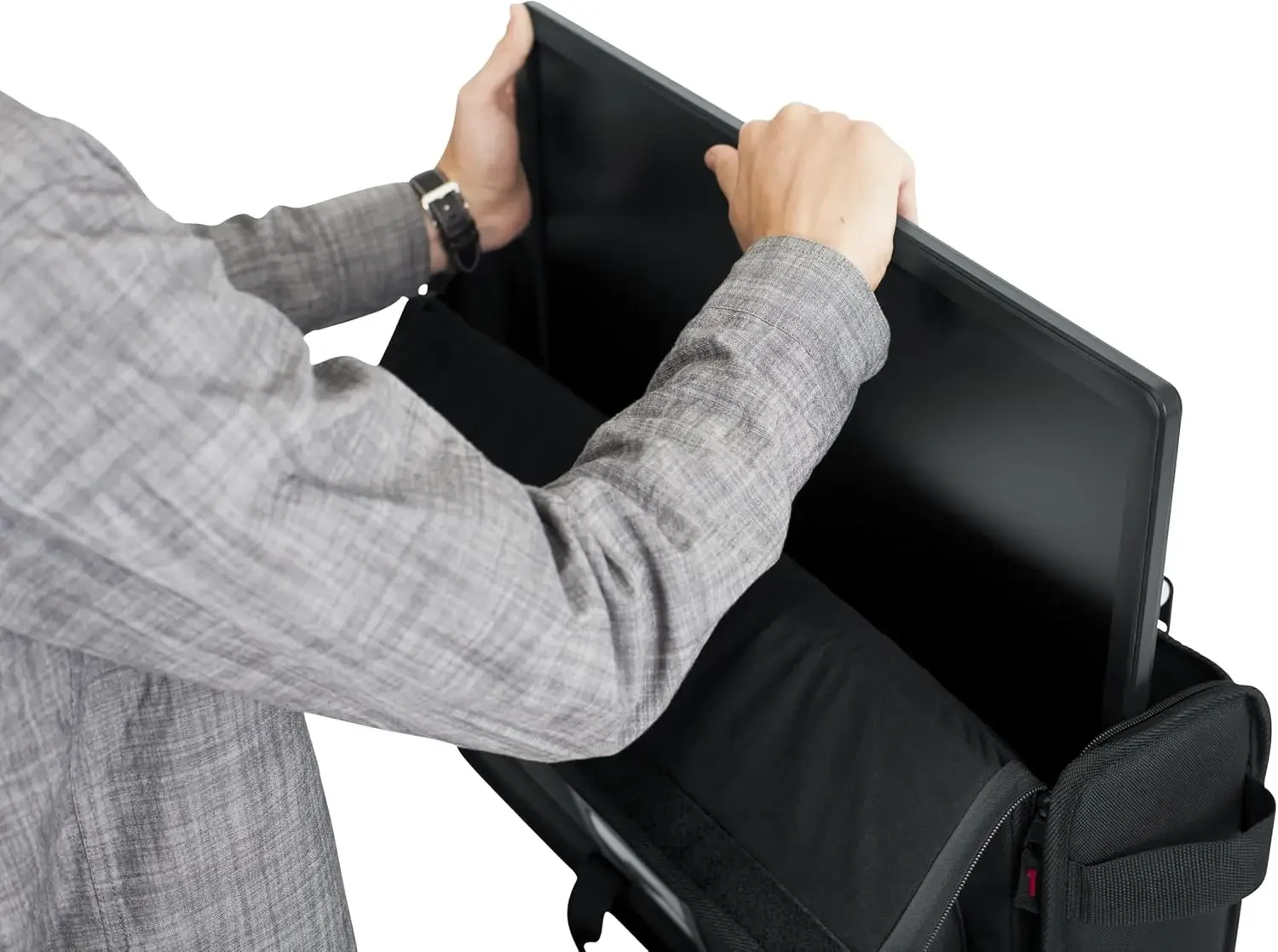 

Cases Padded Nylon Carry Tote Bag for Transporting LCD Screens, Monitors and TVs Between 19" - 24" (G-LCD-TOTE-SM)