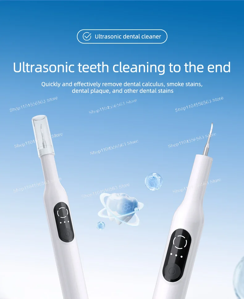 Scrubber dentale, domestico, rimozione del calcolo, spazzolino elettrico