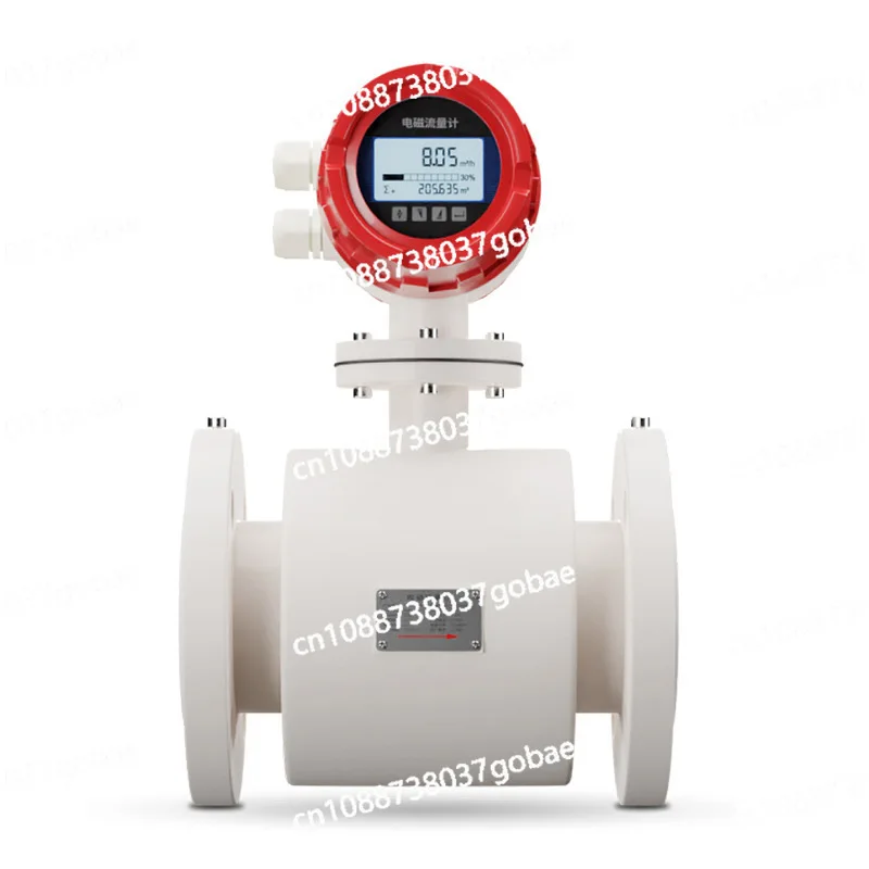 Electromagnetic Flowmeter Sewage Liquid Acid and Alkali Electroni