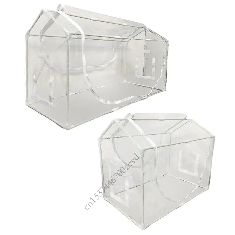 

Многофункциональный ПВХ тепличный покров для балкона саженца изоляция домашних животных в окне наблюдения p9yb