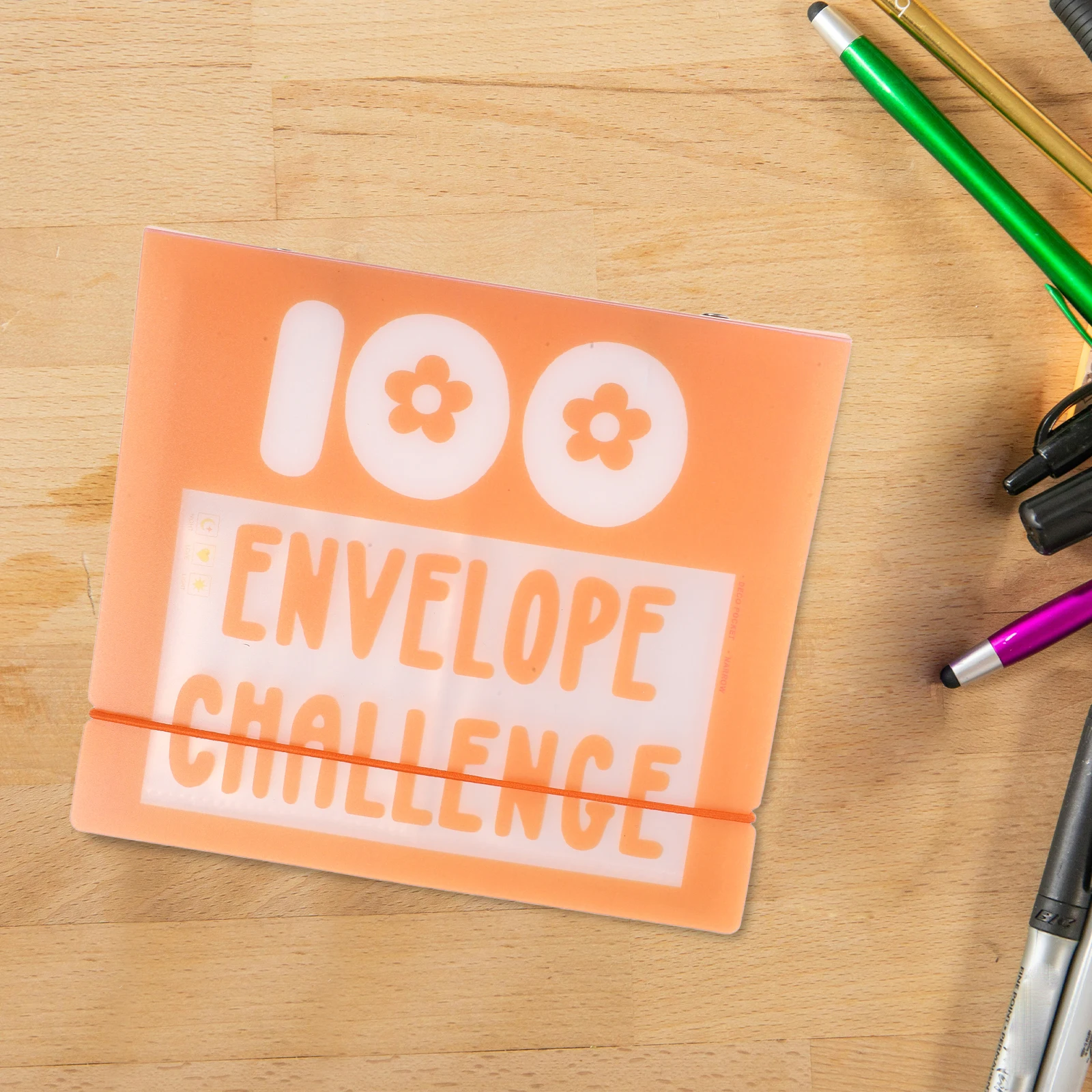 

Cash Savings Challenge Binder Large PVC Budget Binder 100 Pockets for Saving Envelope Challenge Budgeting Debt Repayment Special