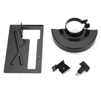 Adjustable Metal Angle Grinder Bracket Stand Holder Protective Cover Set Balance Base Guard Cover for DIY Woodwoking Tools