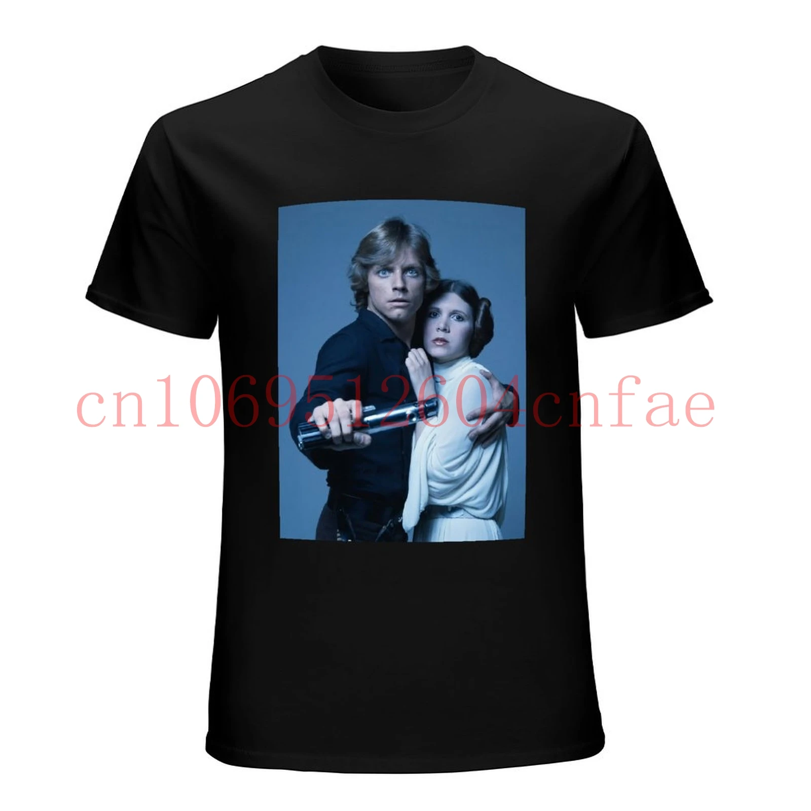 Prenses LEIA HAN yalnız CARRIE FISHER POSTER IDEAL hediye serin RETRO TSHIRT