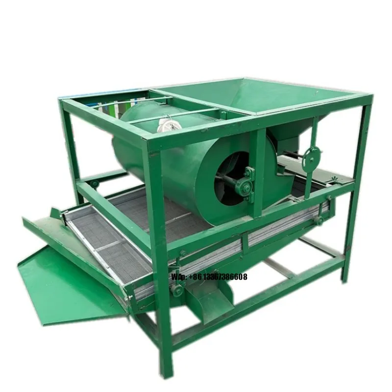 Professional processing shelled quinoa millet Alafa seed washing machine grain vibrating screen machine