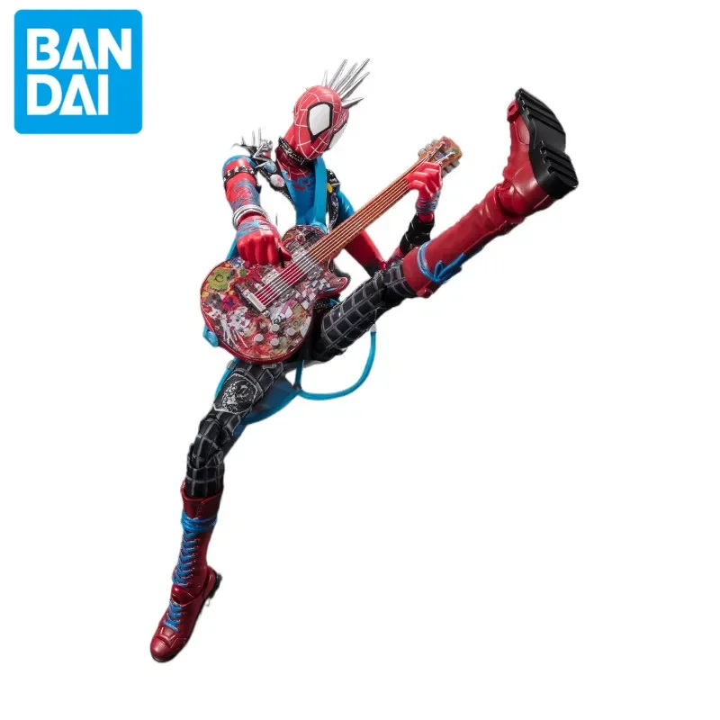 شخصية حركة أنيمي Bandai-Spiderman ، S.H.Figuarts ، دمية جامع ، ألعاب PVC ، الرجل العنكبوت ، حول الآية العنكبوتية