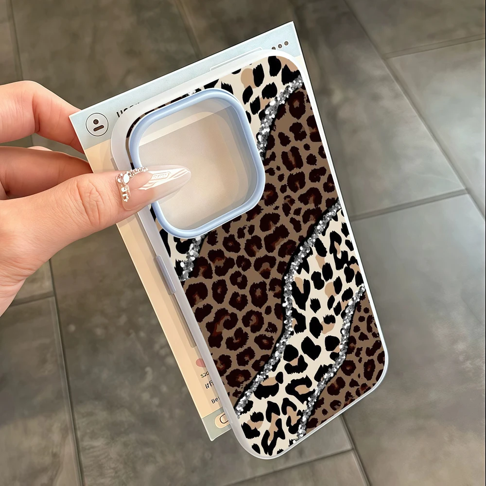 Für Samsung Galaxy S21 S26 S25 S24 S23 S22 Ultra Plus FE Hülle Luxus Leopardenmuster Cover Für A37 A36 A54 A55 A56 Drop Funda – Detail 5