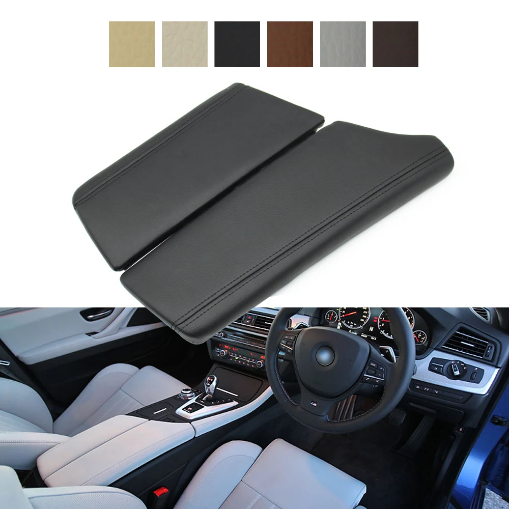 RHD Front Central Console Leather Lid Armrest Box Cover Panel Replacement For BMW 5 Series F10 F11 F18 520i 523i 525i 528i 535i