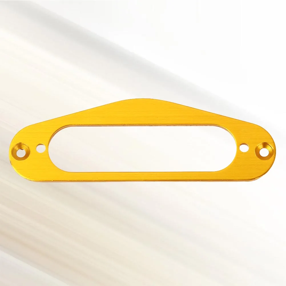 

Metal Guitar Pickup Frame Single Coil Humbucker Mounting Ring For Tl Style Electric Guitars Durable Golden Gb408A