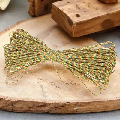30 متر Paracord حبل بقاء الحبل ل أساور اسهم سلاسل المفاتيح التخييم التنزه الصيد طقم الطوارئ النايلون جديلة مظلة #6