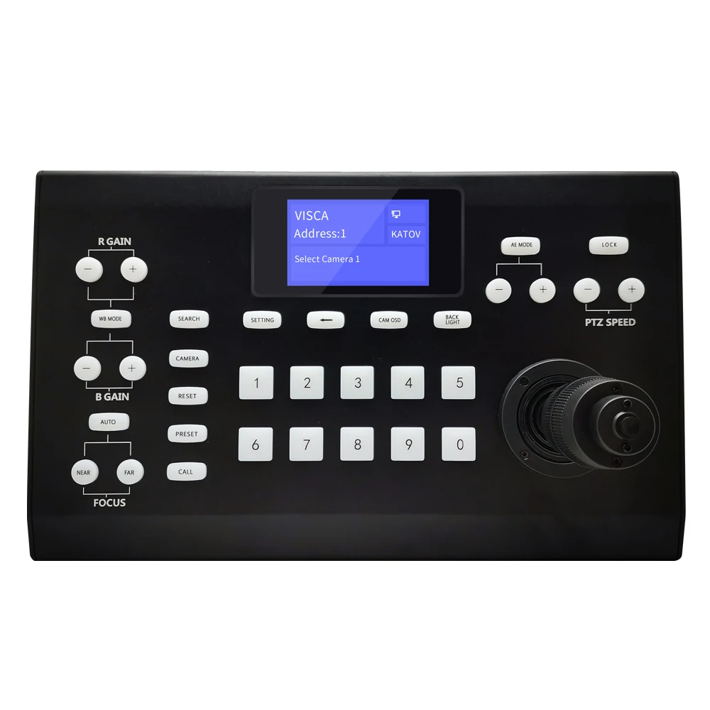 LED Display Ptz Joystick Controller For Video Conference System JT610C