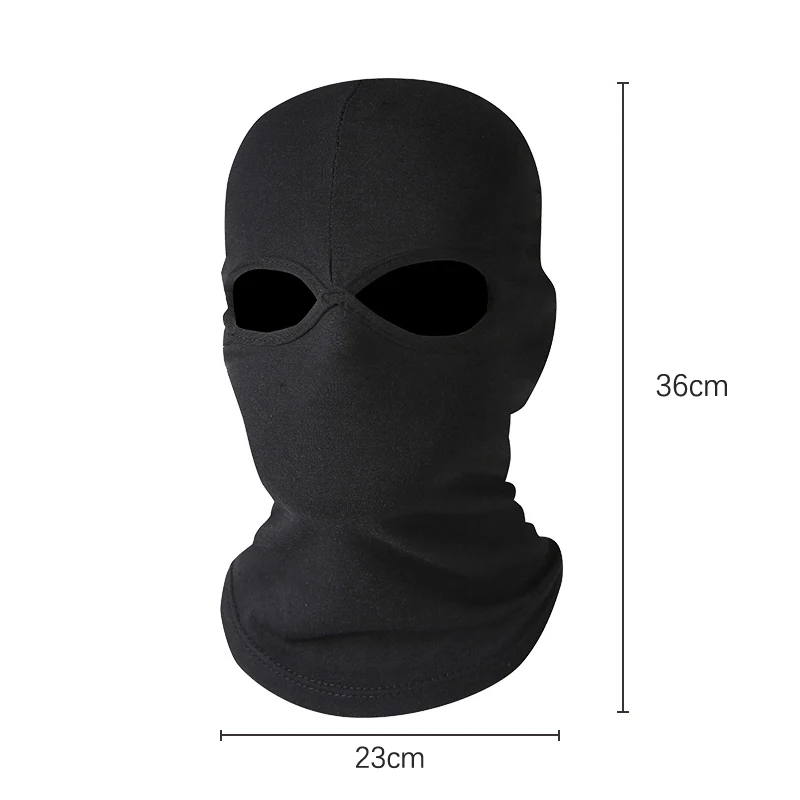 New 1pcs  Motorcycle Full Face Mask Men Women Wargame Cycling Ski Snowboard Wind Cap Winter Warm Neck Black Bike Outdoor - view 2