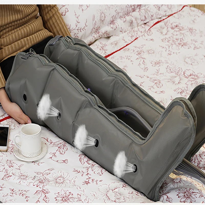 HANRIVER High quality Air wave pressure electric massager Waist Leg Arm Relax Instrument  Promote Blood Circulation Pain Relief