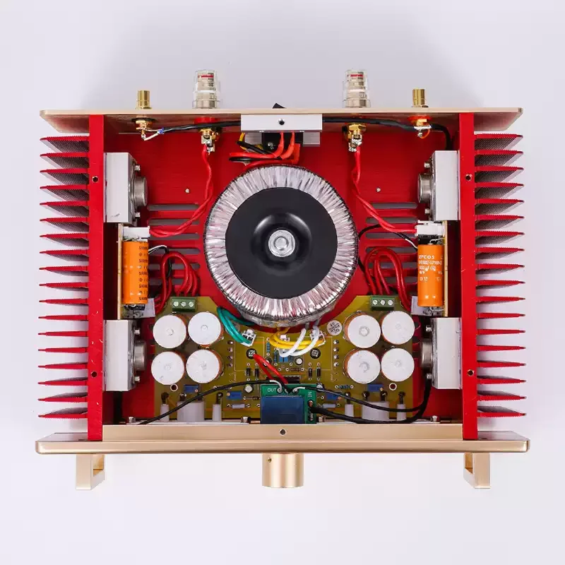 A100 HOOD1969 Pure Class A Amplifier Gold Seal Power Tube Amplifier 15W+15W 4Ω Frequency range: 15HZ-30KHZ (+/-3dB)