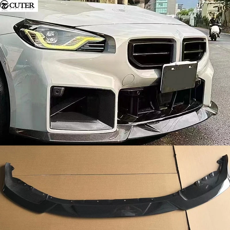 

G87 M2 Dry Carbon Fiber Front Lip Splitter for Bmw G87 M2 Car Body Kit