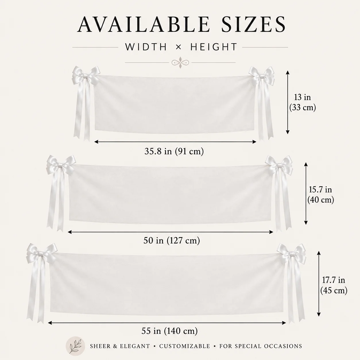 Custom Sheer Banner Personalized Transparent Chiffon Banner with Text for Wedding Birthday Party Backdrop Event Ceremony Decor