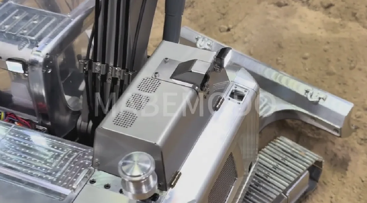 MD 926 RC掘削機トラックトラック ST8 ラジコン建設車両 4CHバルブ ライトサウンド バッテリーモデルおもちゃ ドーザーブレード付き