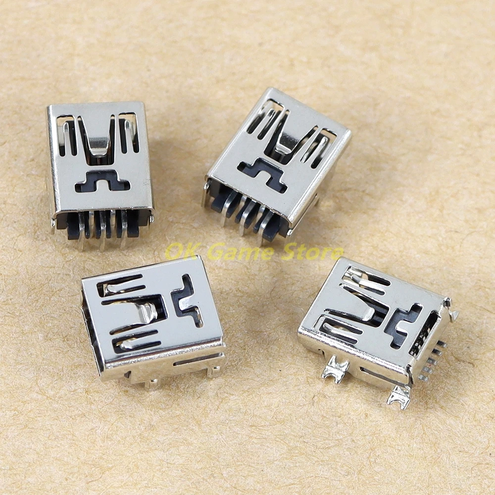 10PCS Mini USB Charging Port Socket For PS3 Power Charger Connector Jack replacement for PlayStation 3 Controller Repair Parts