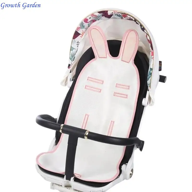 

Soft Breathable Baby Strollers Car Cushion Summer Ice Silk Cooling Pad for Infants Enjoy Daily Travel Comfort E65D