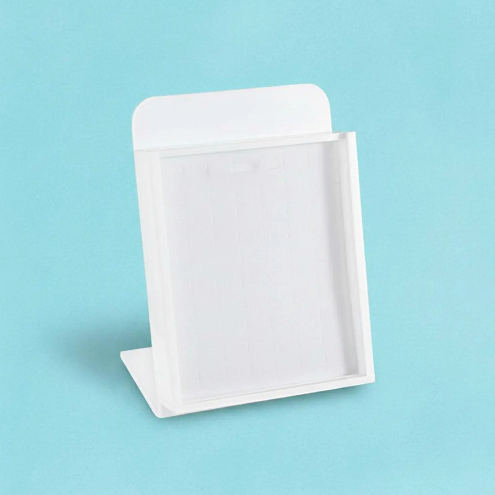 Acrylic Display Board White Cover Jewelry Organizer Stand Accessory Display for Earrings Retail Store Counter