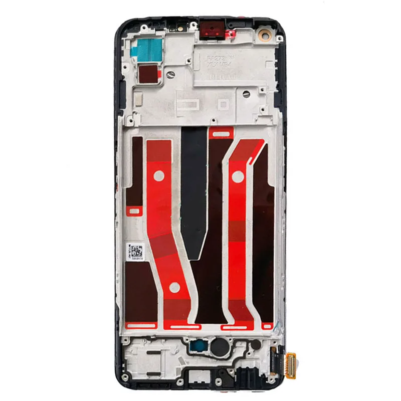 Imagem -03 - Original Amamoled Original para Oppo Reno5 z Display Lcd Assembléia Substituição para Reno5z Cph2211 Painel de Toque da Tela Digitador Quadro 6.43